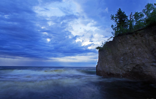 Mouth of the Baptism River - Tettegouche State Park