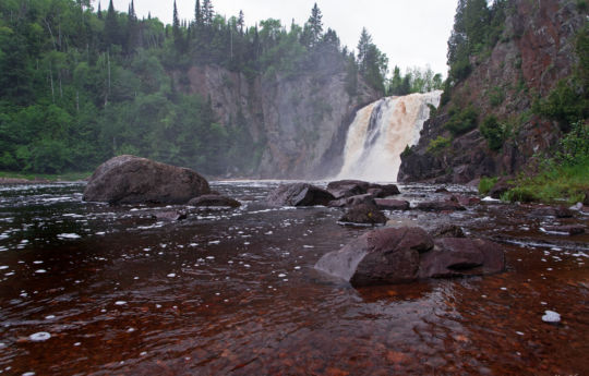 Baptism River and High Falls - Tettegouche State Park