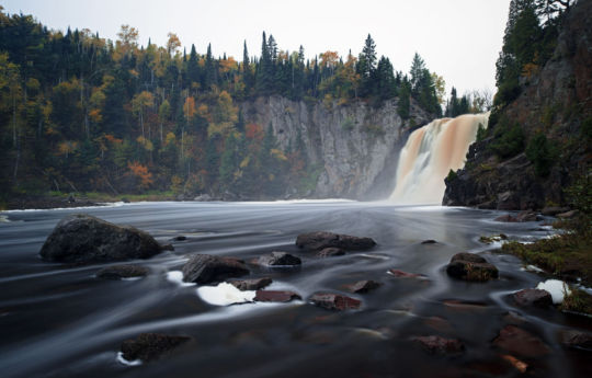 High Falls and the Baptism River - Tettegouche State Park