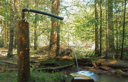 Well at Penturen Church - Beltrami Island State Forest